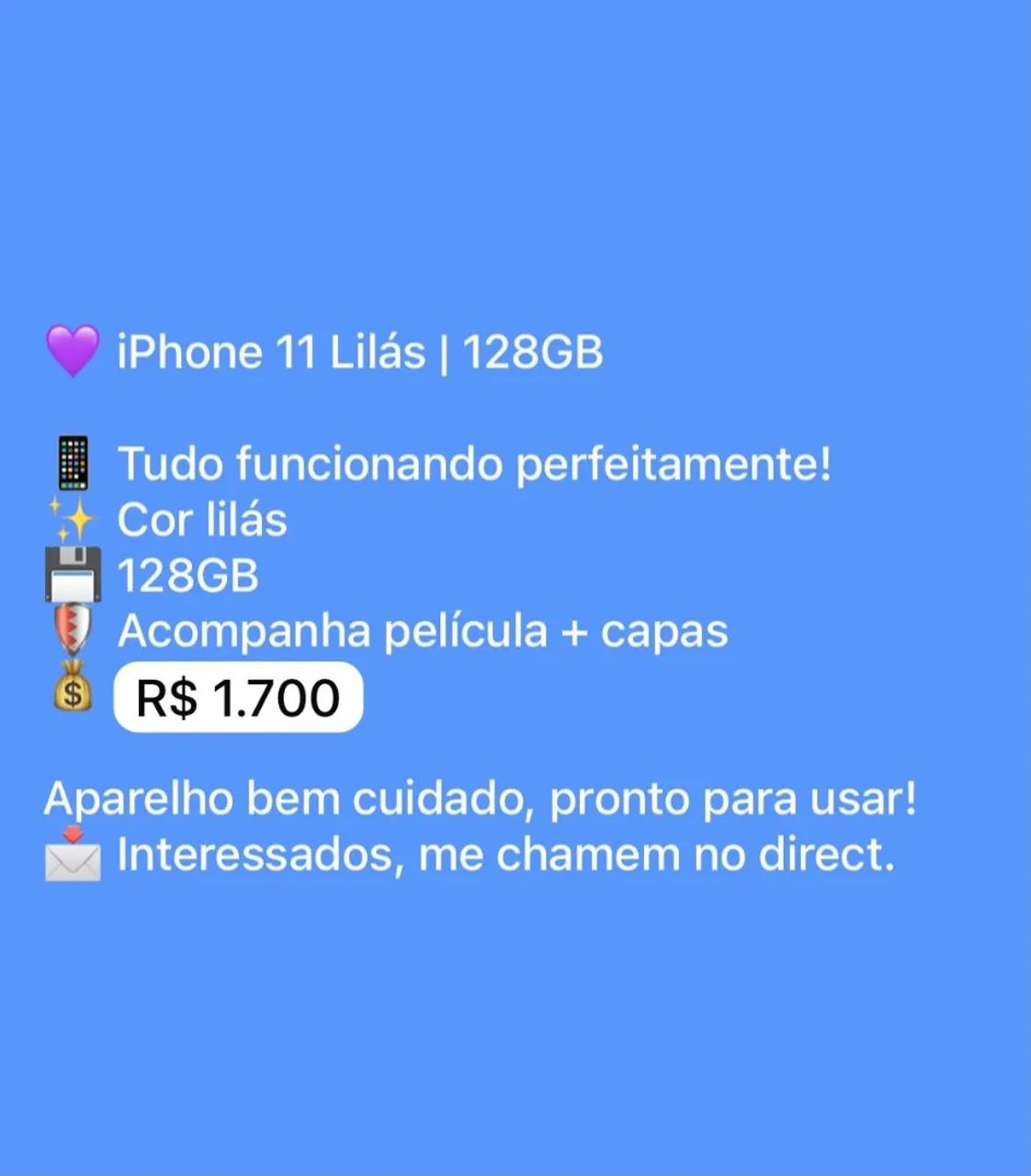 Vendo iPhone 11 
