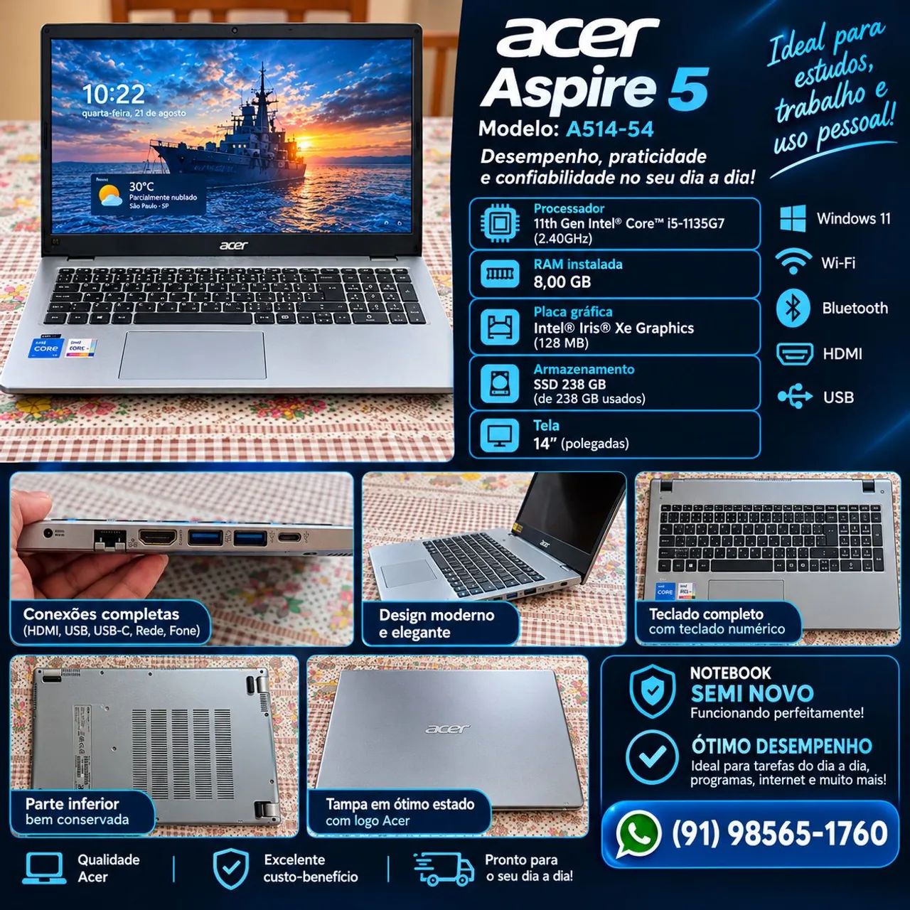 NOTEBOOK ACER A514-54