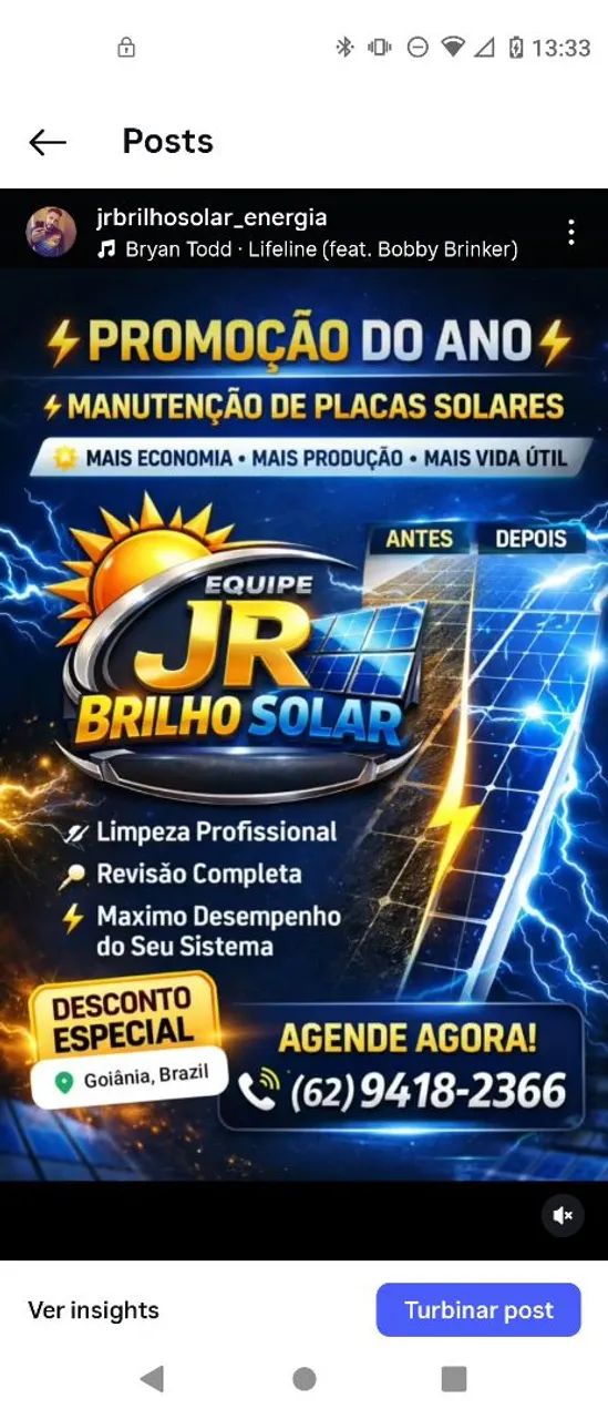 Limpeza de placa SOLARES,?