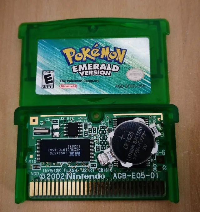 Pokémon emerald original com shinys - Foto 2