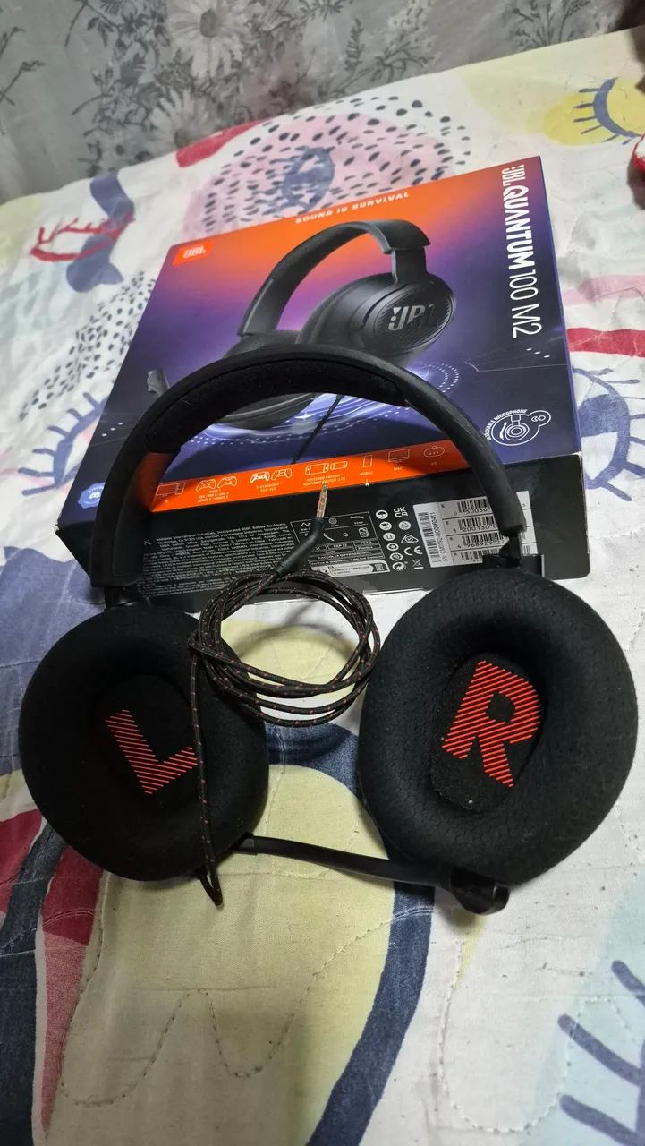 Fone Jbl Quantum 100 M2 Impecável 