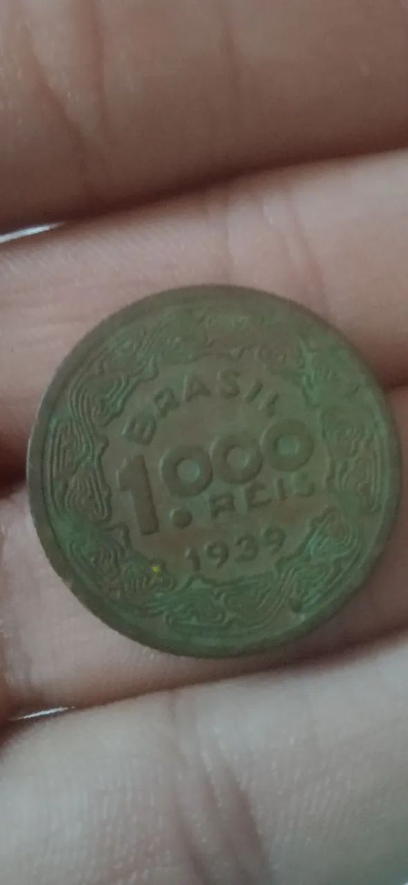 Moeda 1.000 Reis de 1930 original 