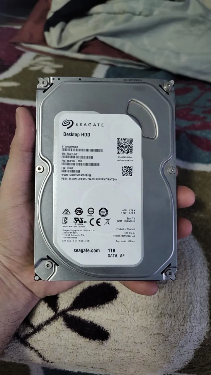 Seagate Desktop HDD 1TB 17台セット HD 1TB SEAGATE BARRACUDA - Armazenamento - Copacabana, Rio de