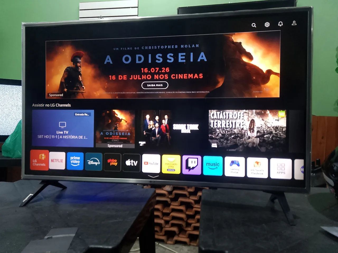 Smart tv LG 43 polegadas