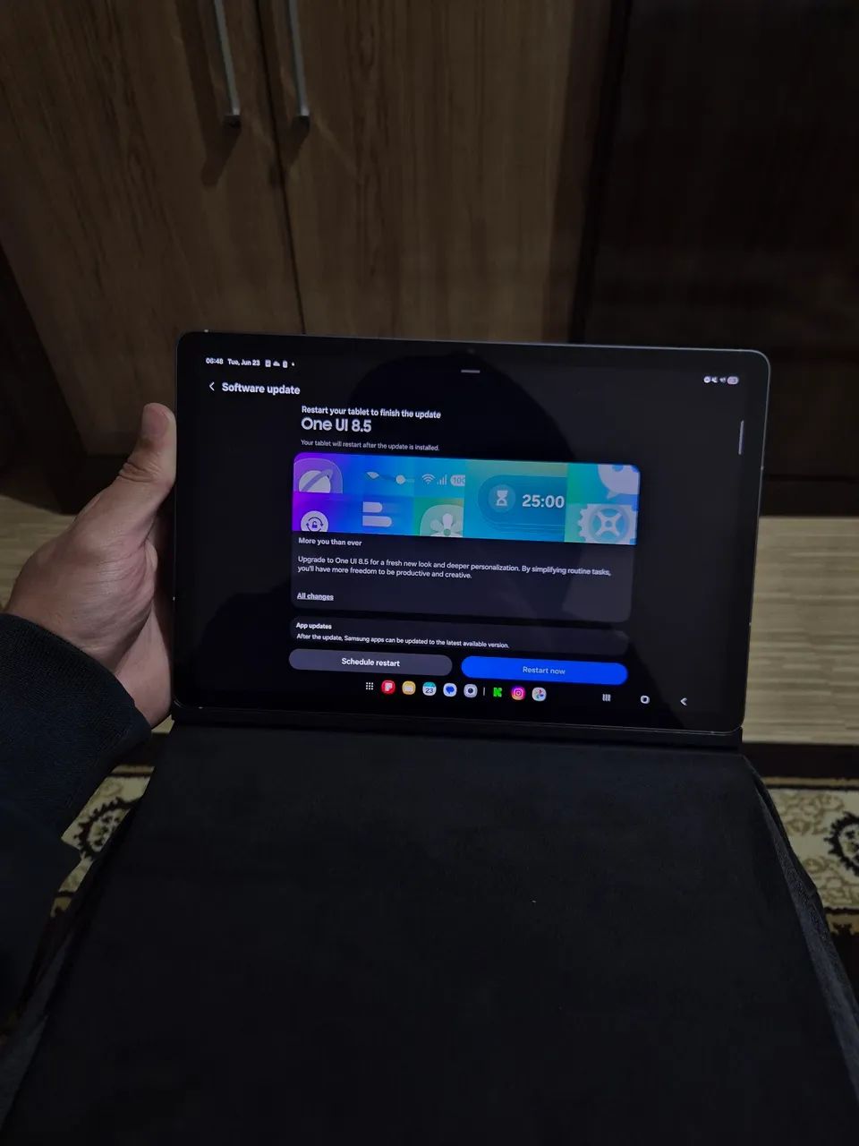 Tablet Samsung Galaxy Tab S10 FE 8GB 128GB - Impecável - Foto 5