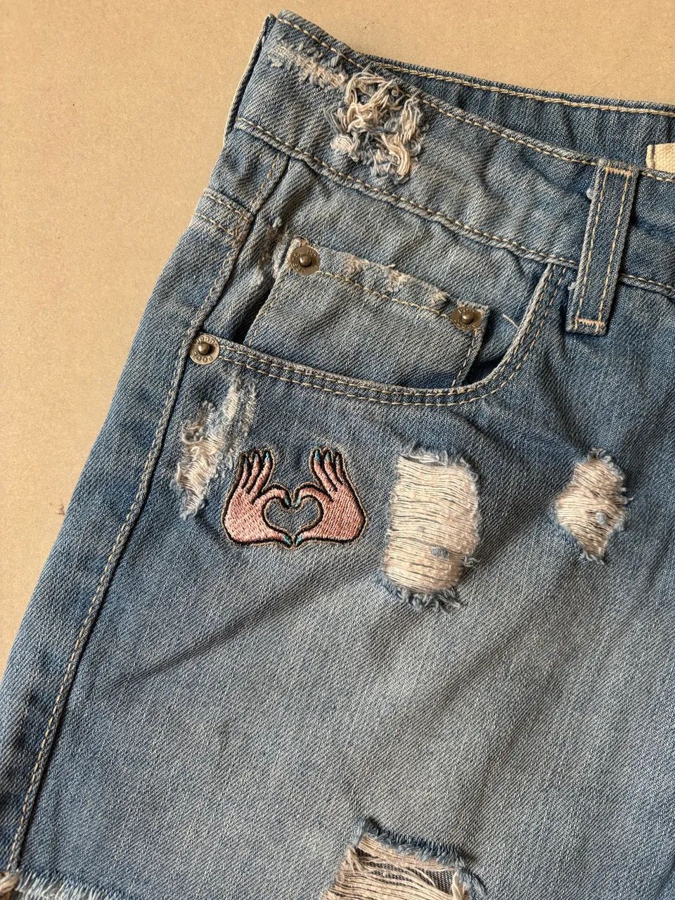 O short jeans mais lindo e cool! - Foto 4
