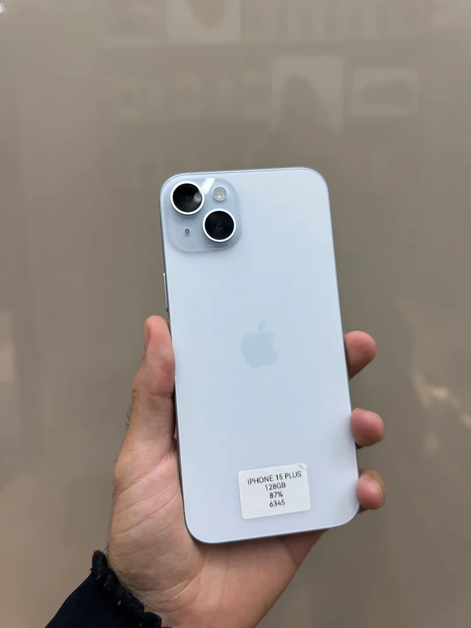 IPHONE 15 PLUS 128GB AZUL SEMI NOVO PROMOÇÃO PEÇA ÚNICA PROMO
