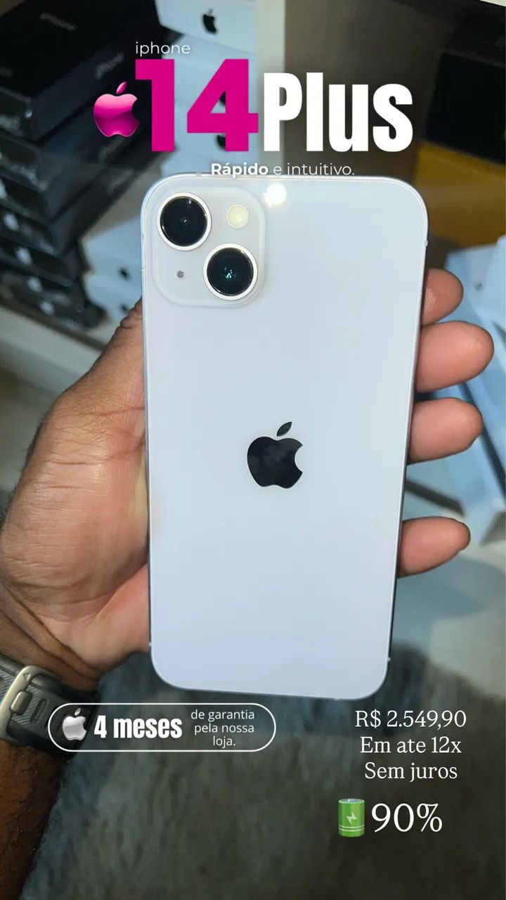 iPhone 14 Plus 128GB - Bat com 90%  - Foto 2