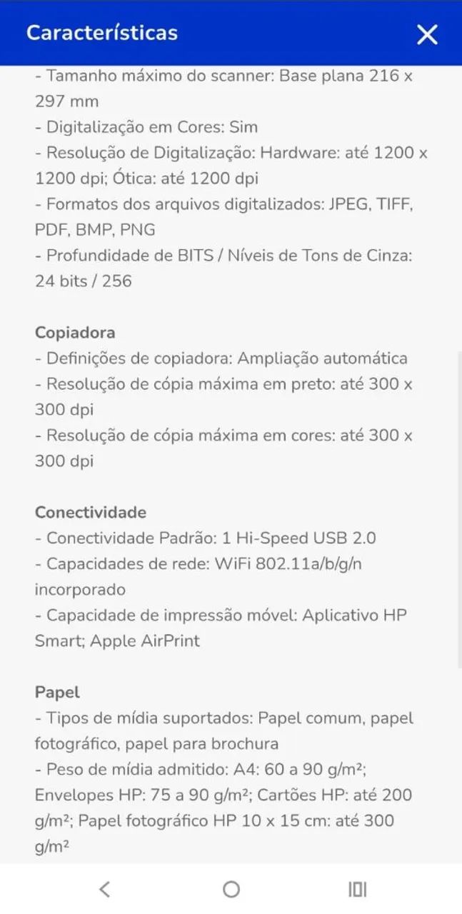 Multifuncional HP DeskJet Ink Advantage 2774 Wireless - Impressora, Copiadora, Scanner - Foto 5