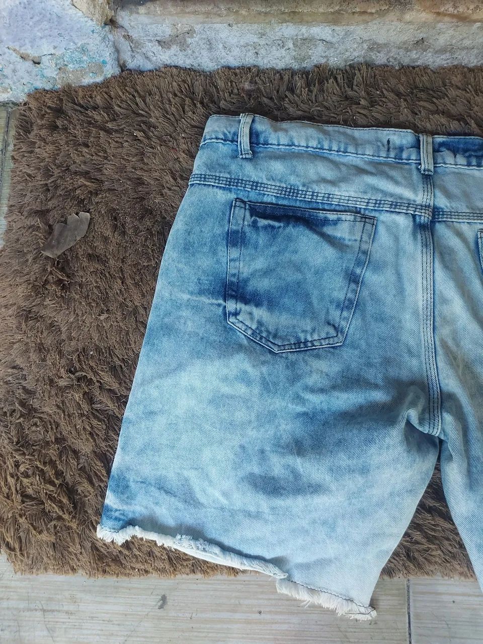 Linda bermuda jeans ? tamanho 46 - Foto 5