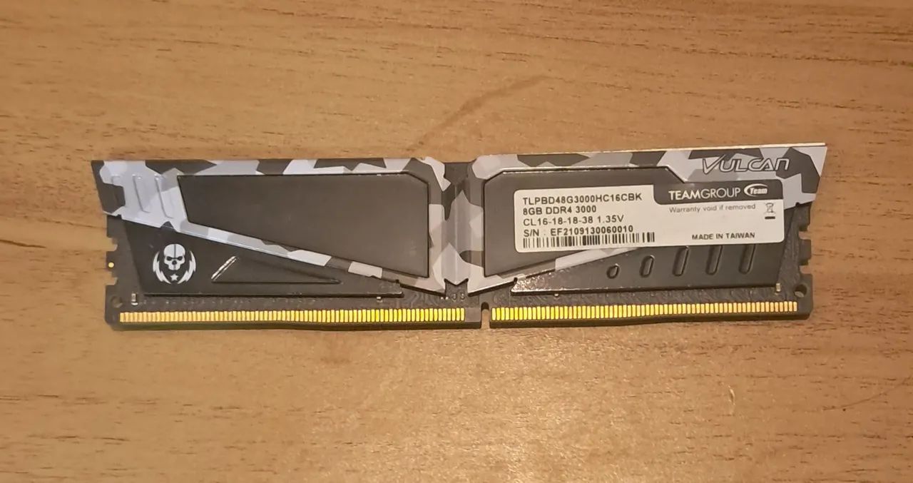 【中古】DDR4 3200 16GB(8GB*2) SP Memória RAM Notebook DDR4-3200 16GB(2x8) Smart usado - Memória RAM