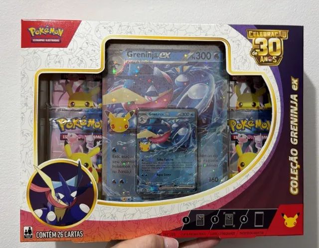 Box Greninja pokemon 30 anos