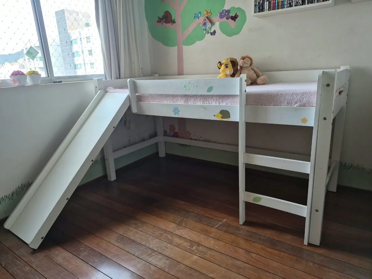 Cama Alta Infantil com Escorregador - Foto 2