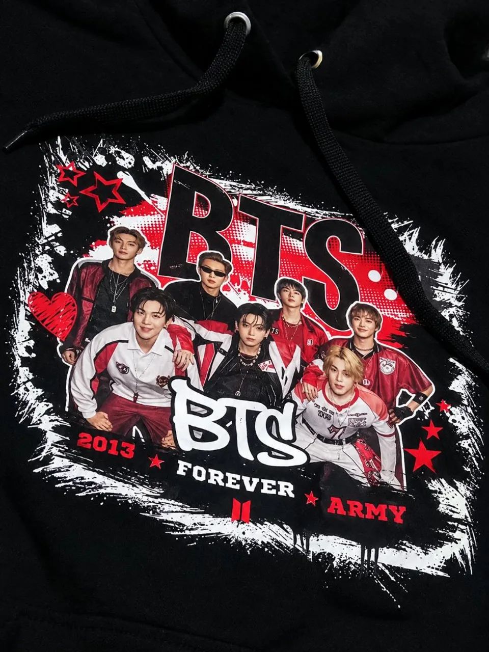 Moletom do BTS 100% algodão . - Foto 3