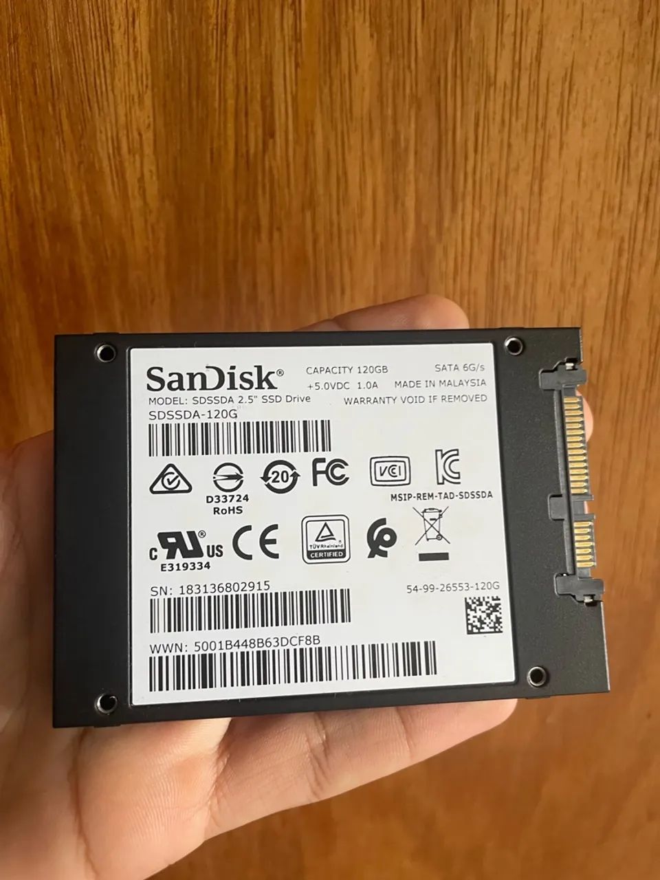 SSD 120GB - 50 REAIS - Foto 2