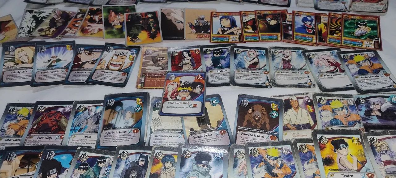 Lote 90 Mini Cards Naruto Shippuuden  - Foto 2