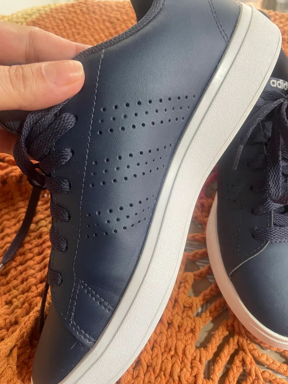 Tênis Adidas azul 39 - usado 3 x - Foto 5
