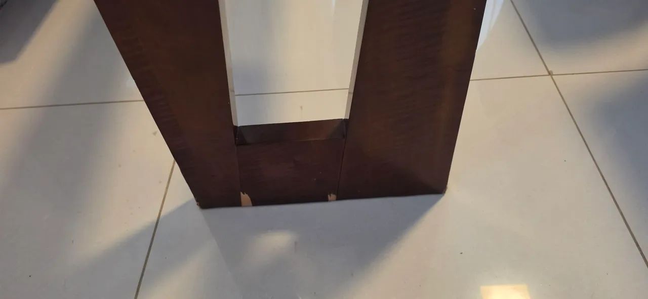 Pé de mesa 2,00 x 1,00 cor imbuía  - Foto 3