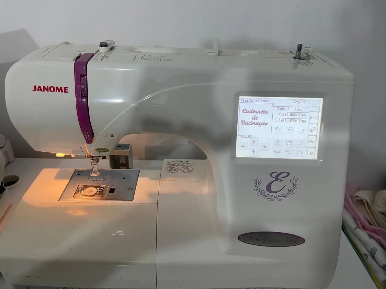 Janome Memory Craft 350E, 