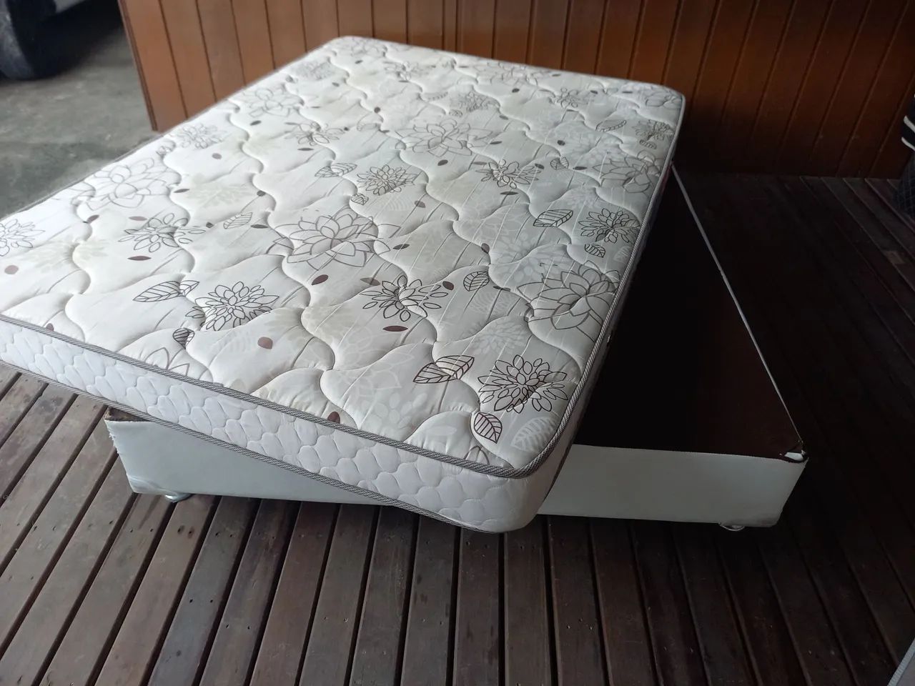 Vendo cama Box de casal  - Foto 4