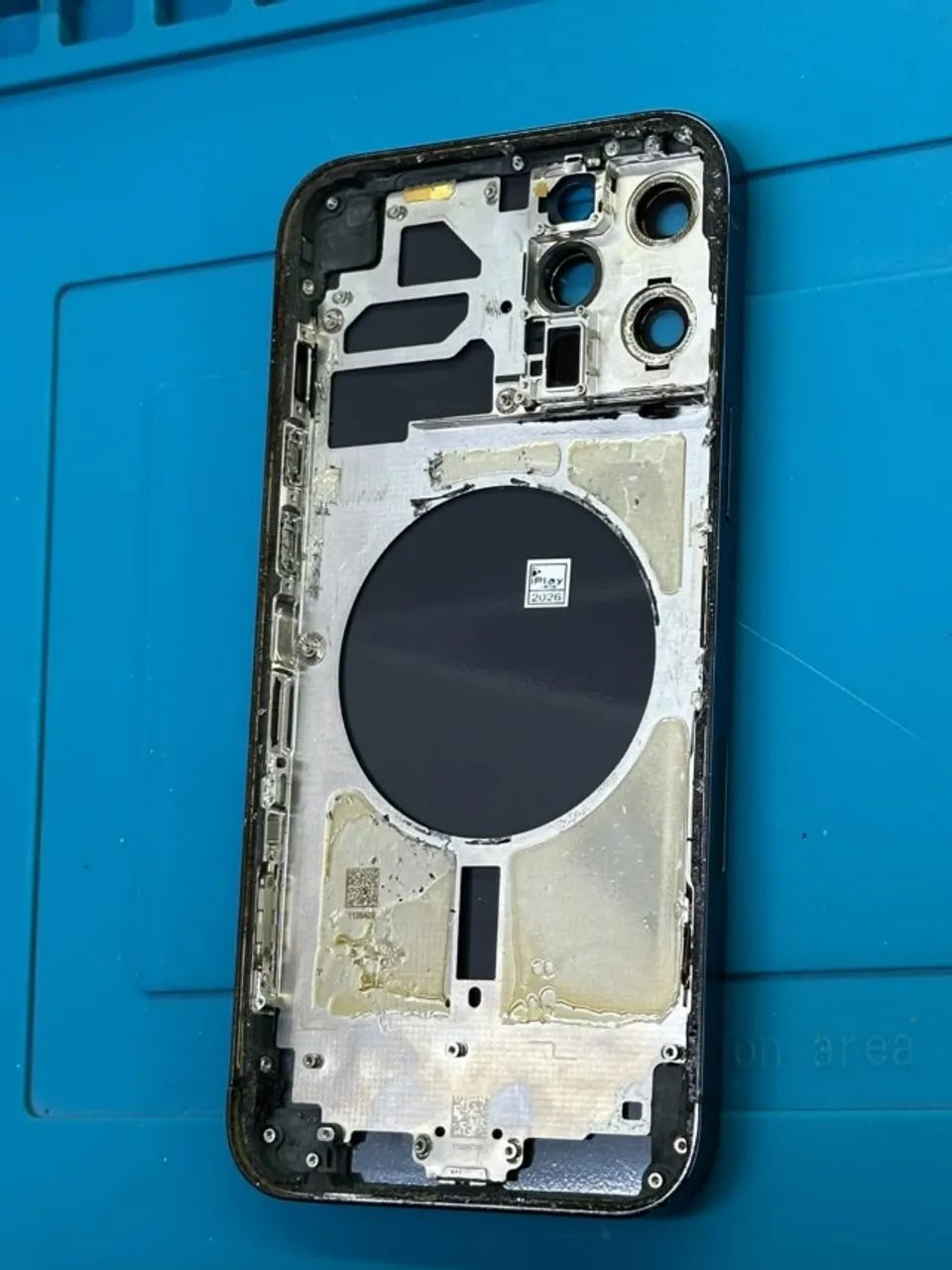 CARCAÇA IPHONE 12 PRO MAX - AZUL - Foto 4