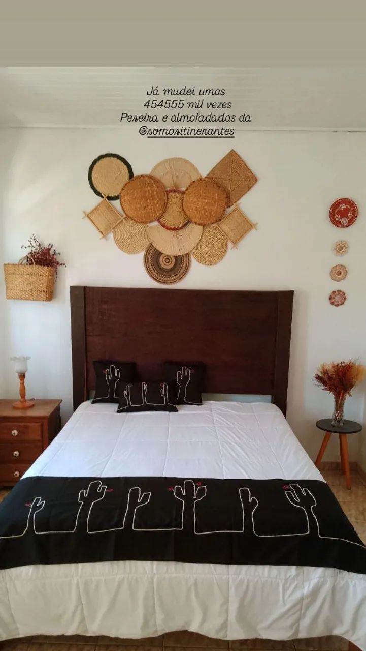Cama rústica em madeira maciça  - Foto 3