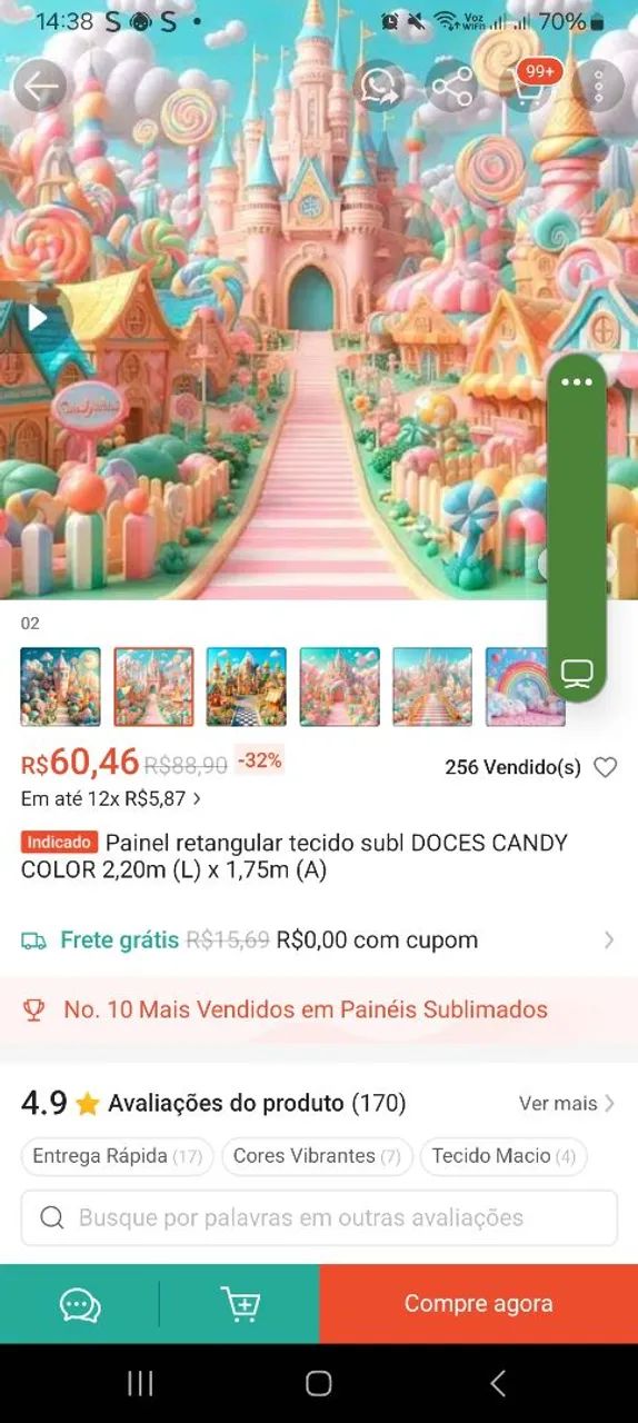 Painel festa infantil castelo 