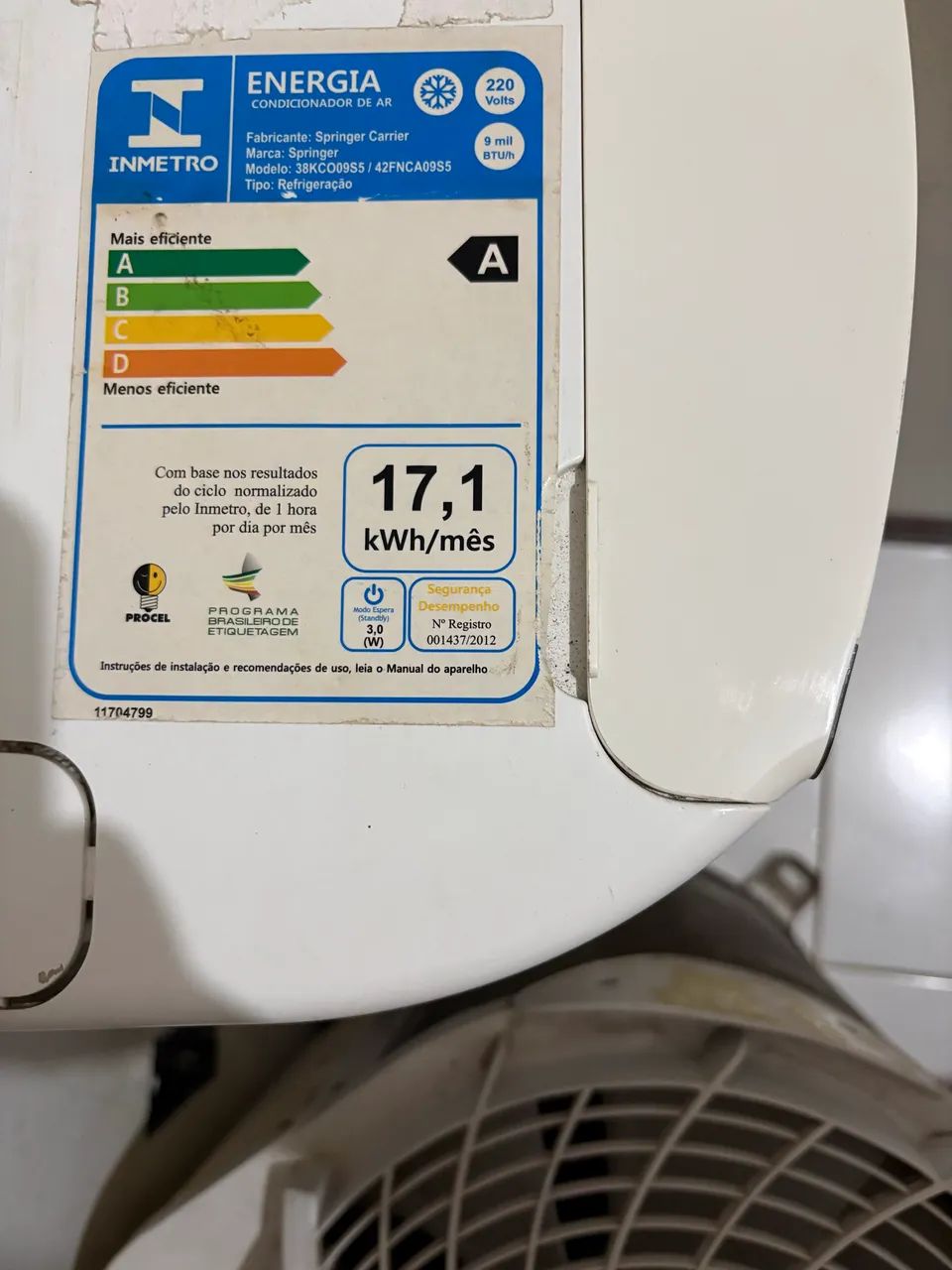 Ar condicionado Springer 