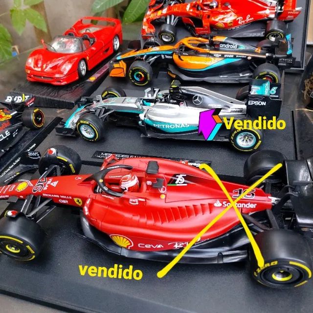 miniaturas formula 1 de 32cm 450 cada um - Foto 4
