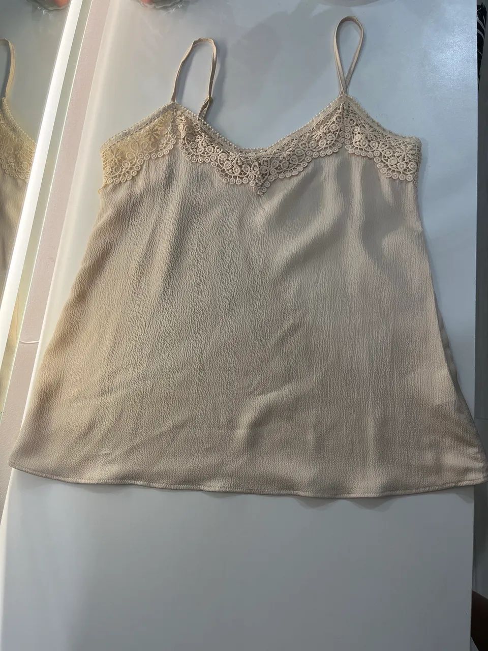 Blusa bege social 