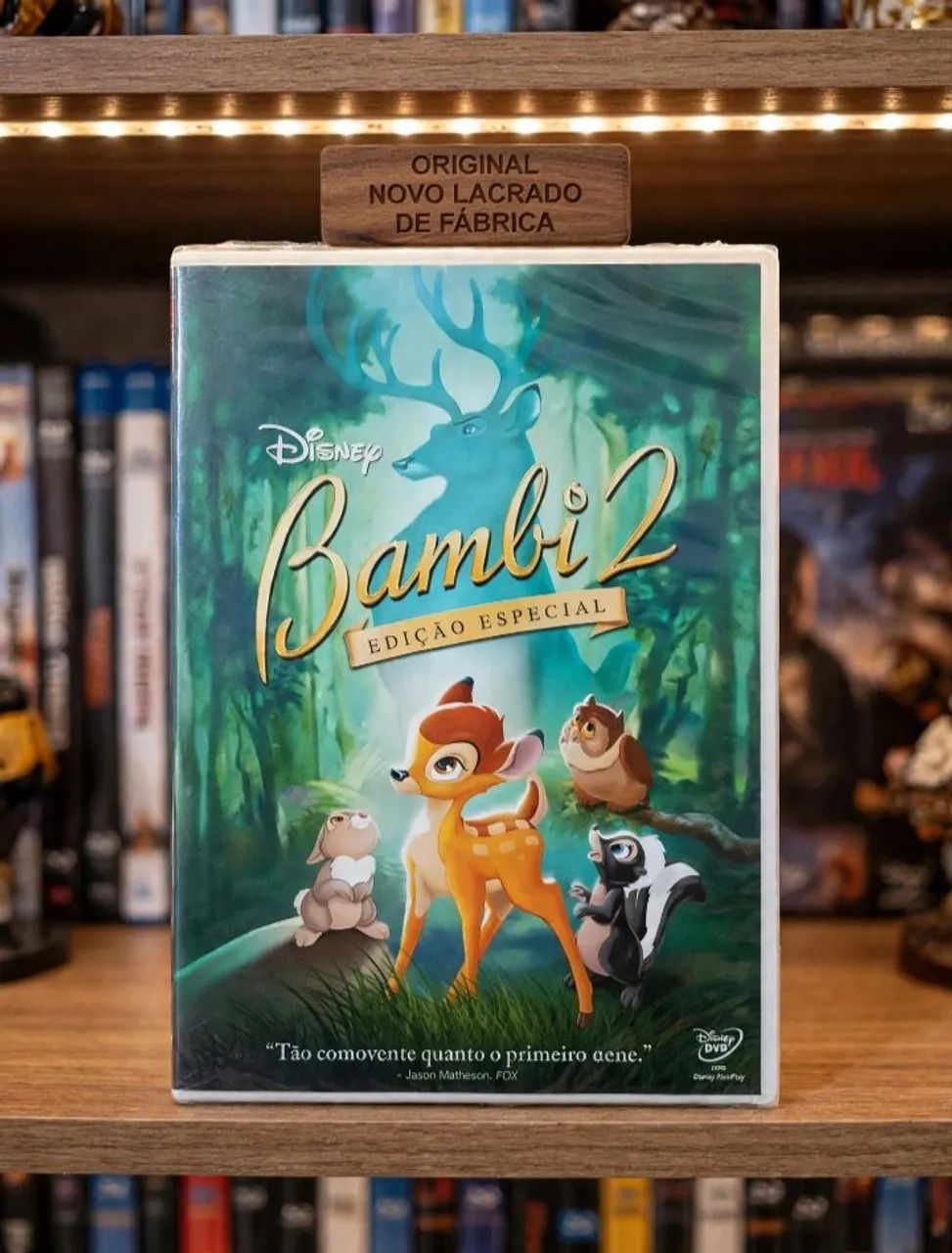 DVD Bambi 2 original lacrado