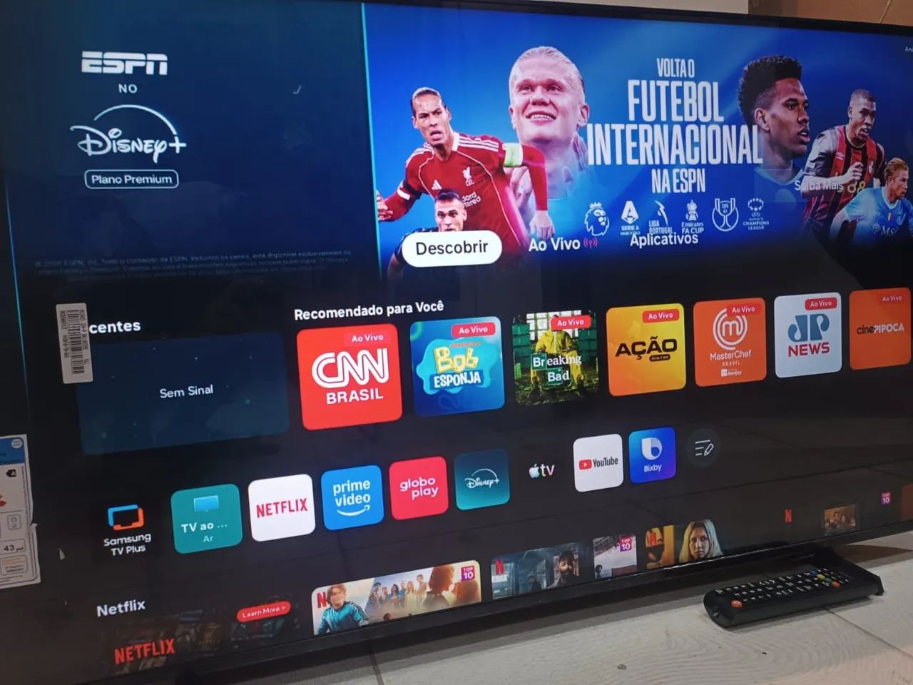 Tv smart 32 nova na caixa
