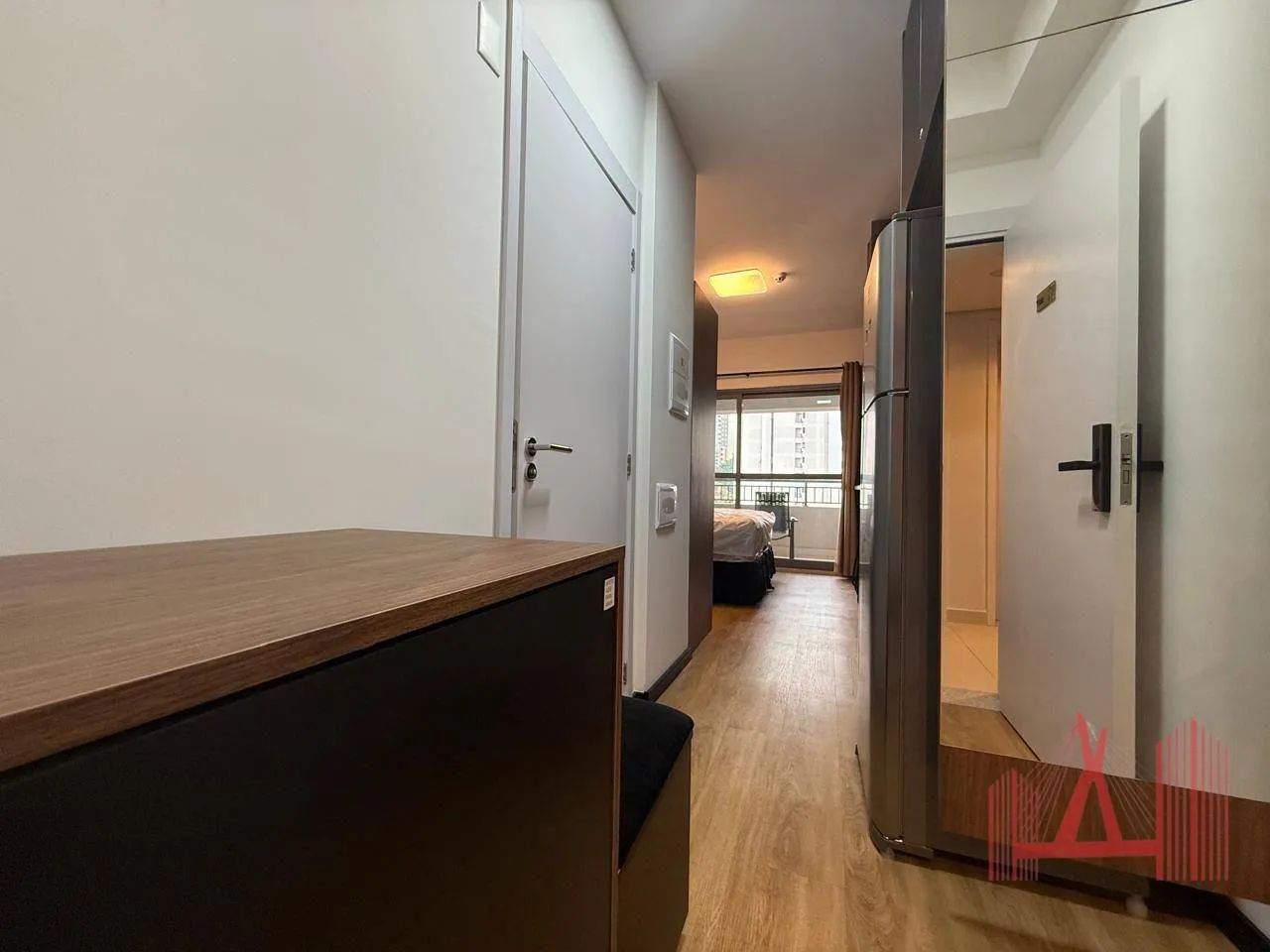 Studio MOBILIADO para Locação com 1 dormitório, com 30 m² - Moema - Foto 2