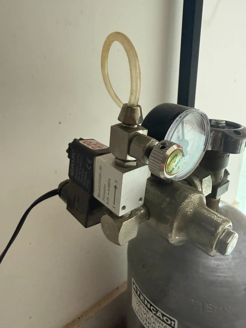 Kit CO2 3kg com solenoide - Foto 3