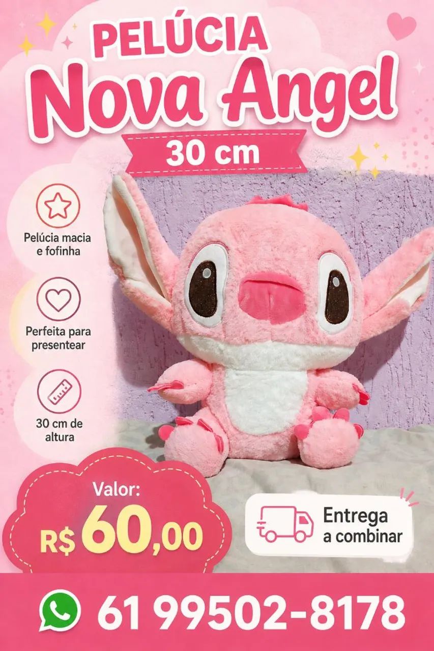Pelúcia Angel Nova