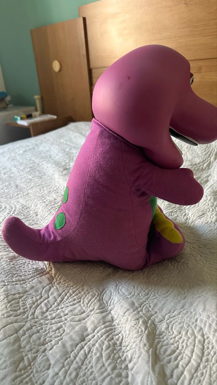 Boneco de pano Barney - Foto 4
