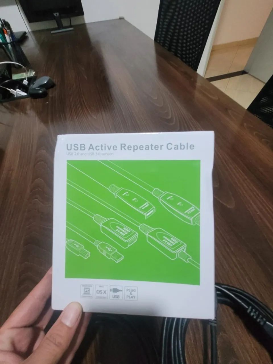 CABO REPETIDOR EXTENSOR USB 10 METROS - Foto 3