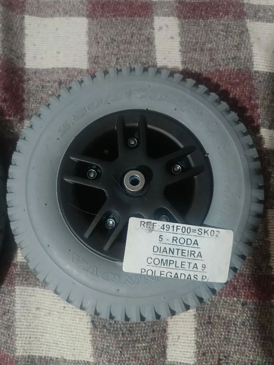 Kit de rodas de cadeira B400 rodas dianteiras e traseiras  - Foto 4