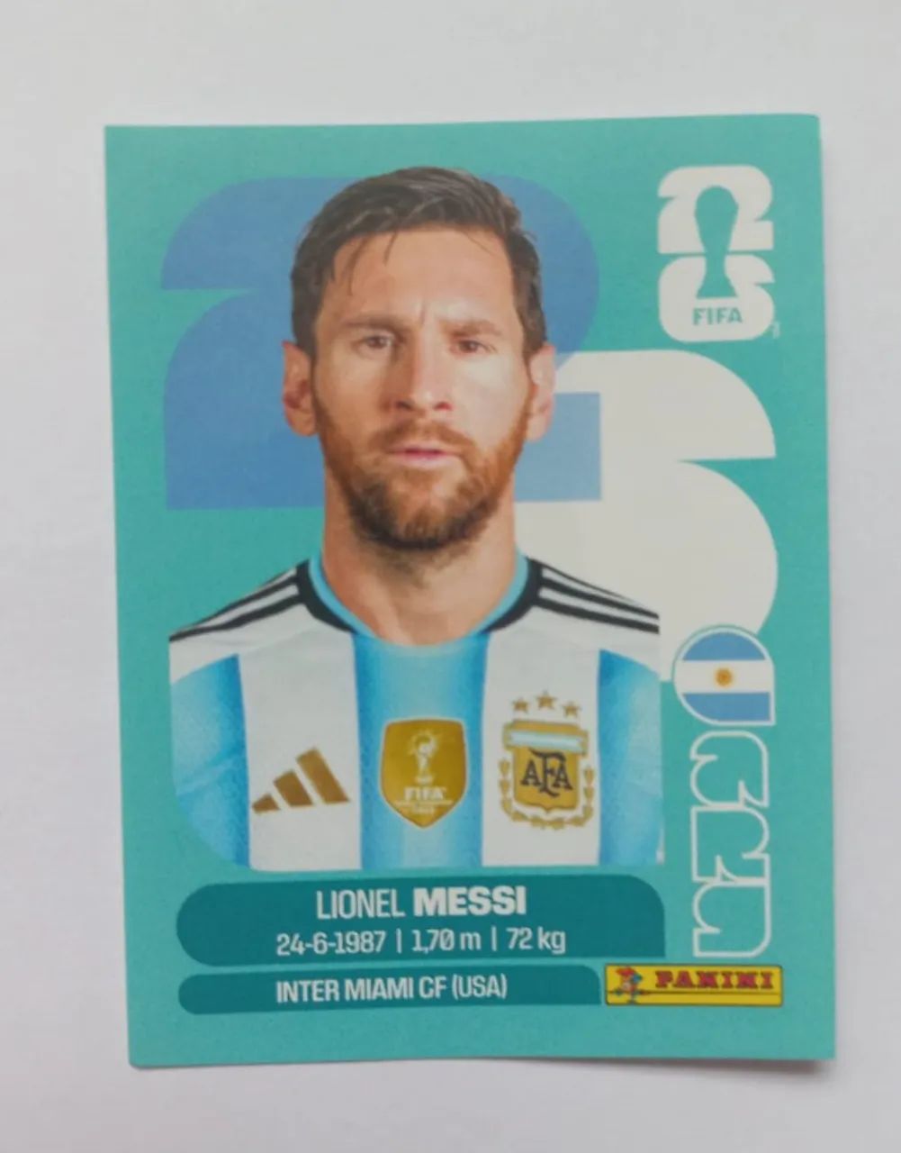 Figurinha Copa 2026 - ARG 17