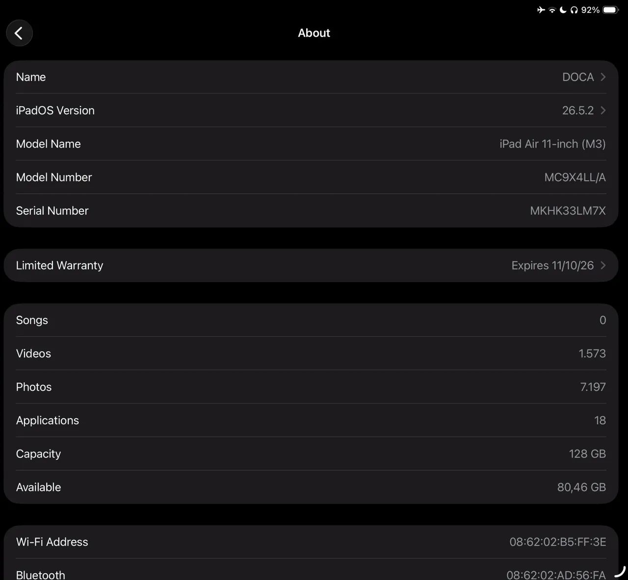 iPad Air M3 - Foto 4