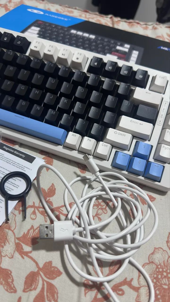 Teclado mecânico MAGEGEE MK 75  - Foto 5
