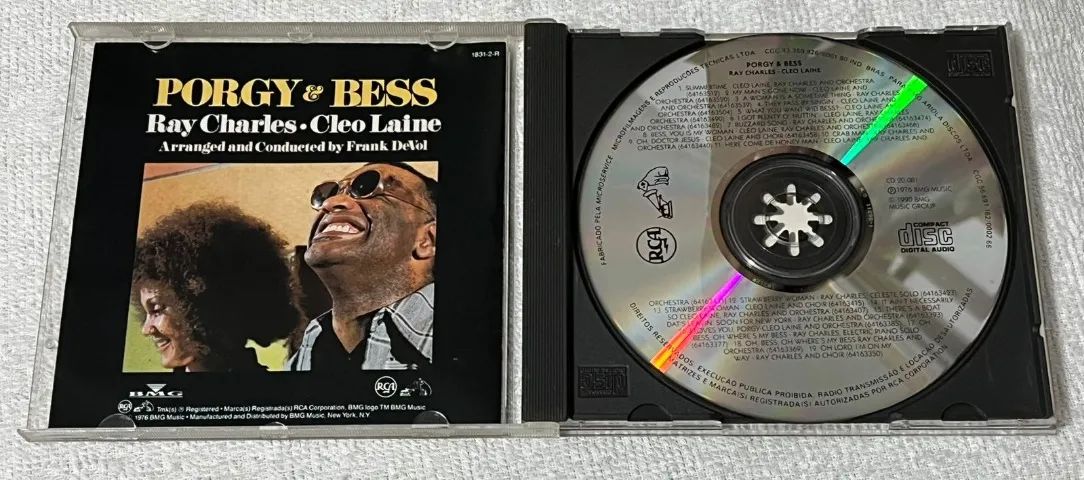 CD Ray Charles e Cleo Laine  - Foto 2