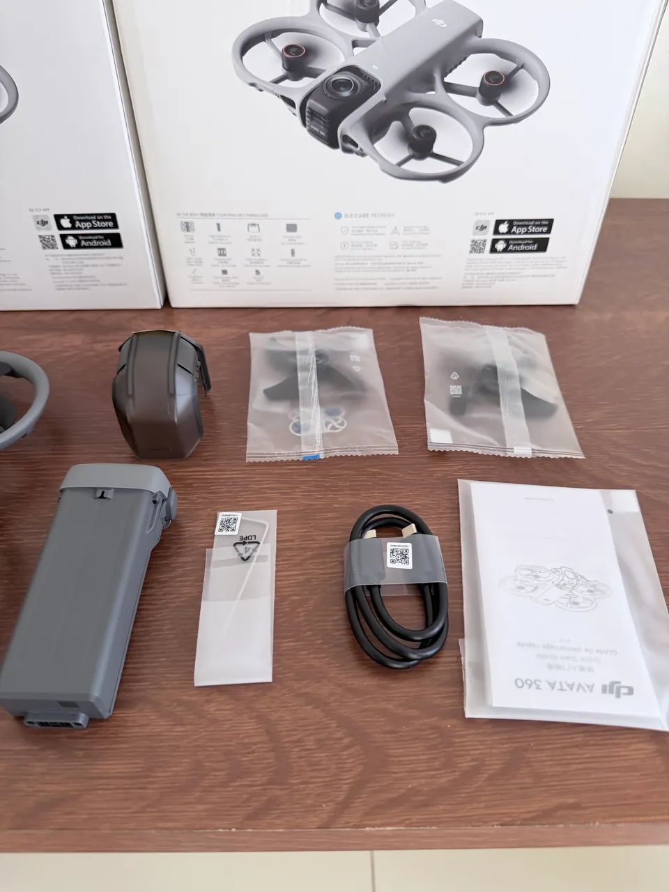 SOMENTE O DRONE DJI AVATA 360 - NOVO  - Foto 3