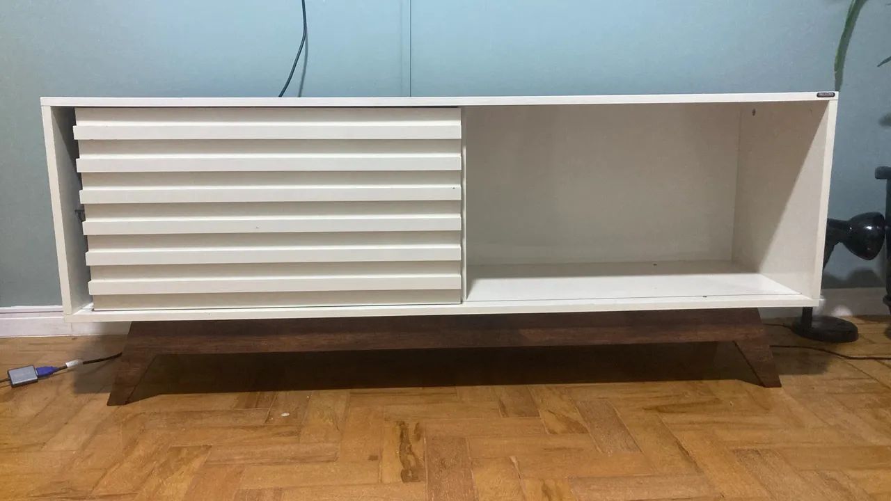 Rack 100% MDF Branco 