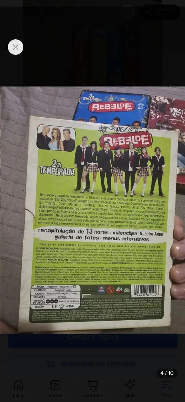 Box DVD - RBD - REBELDE - Foto 5