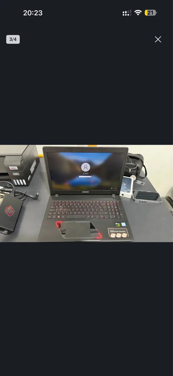 Notebook gamer Samsung  - Foto 4
