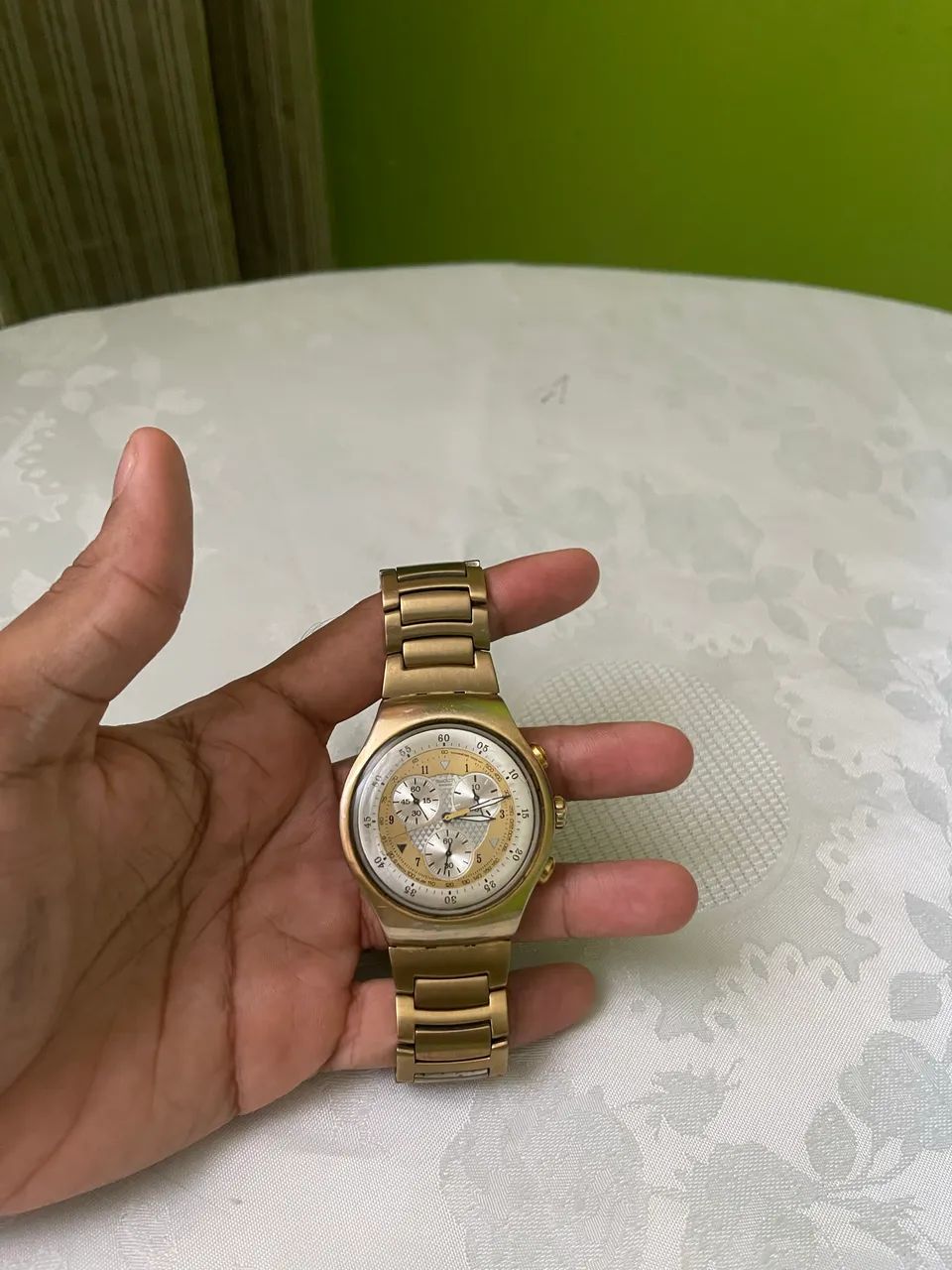 Relógio Swatch pirâmide semi novo 