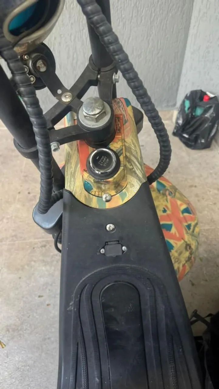 SCOOTER ELETRICA - estilo Harley  - Foto 3