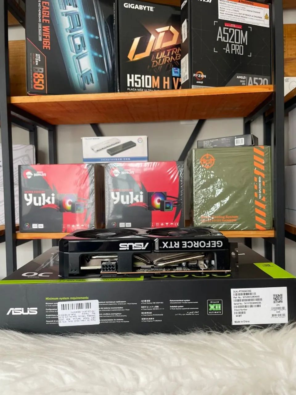 RTX 5060 Asus 8GB (Nota e Garantia) - Placas de Vídeo - São Jorge