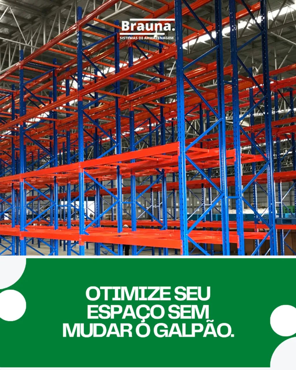 Porta-paletes com Mais Proteção